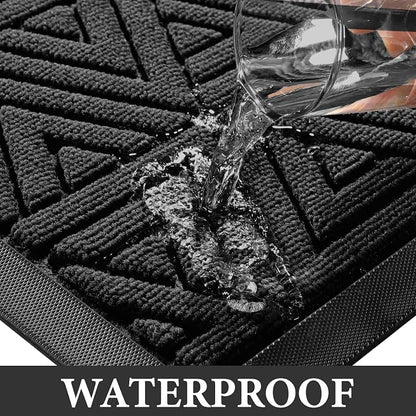 Yimobra Outdoor Mats for Front Door 29.5x17, All-Weather Waterproof Non-Slip - Image 2