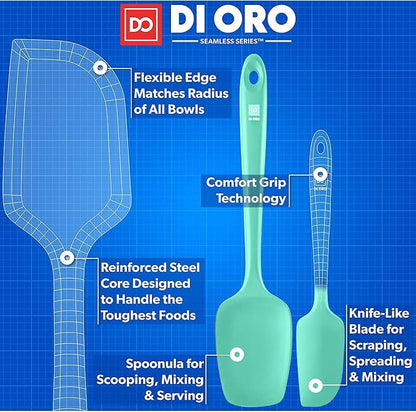 DI ORO Silicone Spatula Set - Image 4