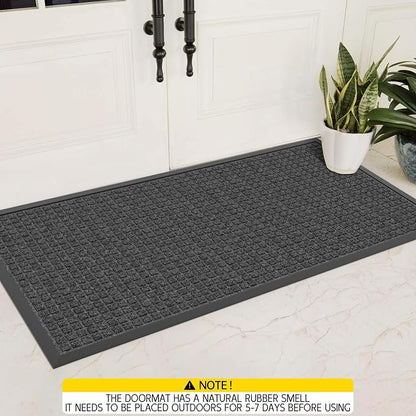 Indoor Outdoor Front Door Mats, Garage Entrance, Stain and Fade Resistant - Image 9