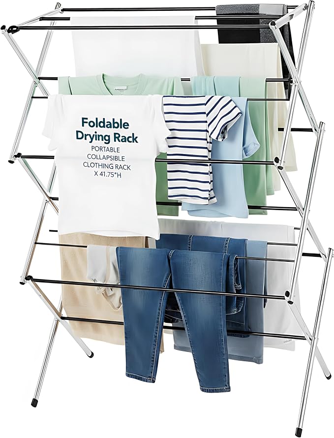 Displays By Jack Portable Collapsible Clothing Dryer Rack, Foldable Drying Rack by DisplaysByJack