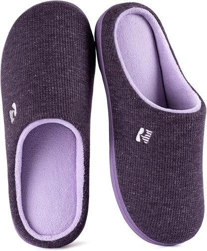 RockDove Women's Original Two-Tone Memory Foam Slipper by RockDove