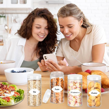 24 Pcs Plastic Jars, 16 OZ Plastic Jars - Image 6
