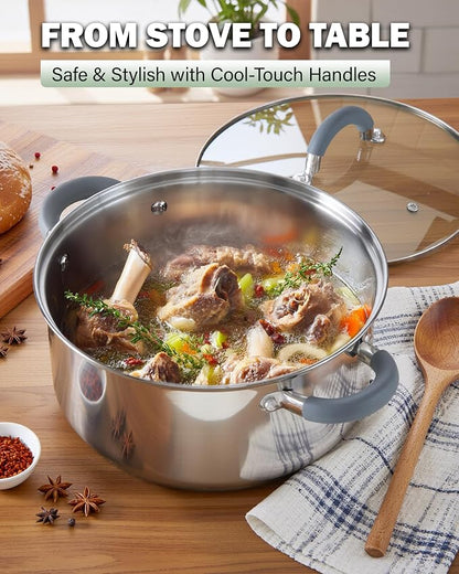 Cook N Home Large Stock Pot - Image 3