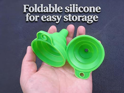 6pcs Kitchen Funnels for Filling Bottles, Small/Medium/Large Food Grade - Image 8
