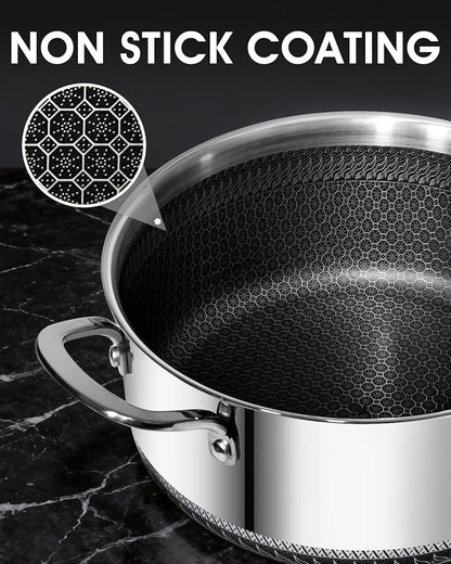 USELUCK Nonstick 5-QT Stock Pot - Image 4