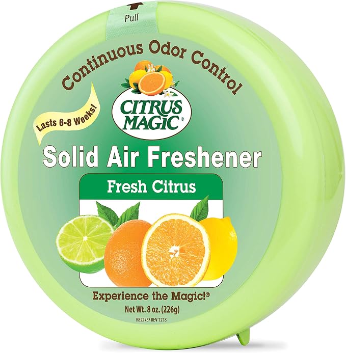 Citrus Magic Odor Absorbing Solid Air Freshener, Fresh Citrus - Image 14
