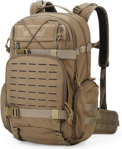 Mardingtop 35L Molle Tactical Military Backpack for Men，Cordura Backpack for Hiking,Camping,Survival