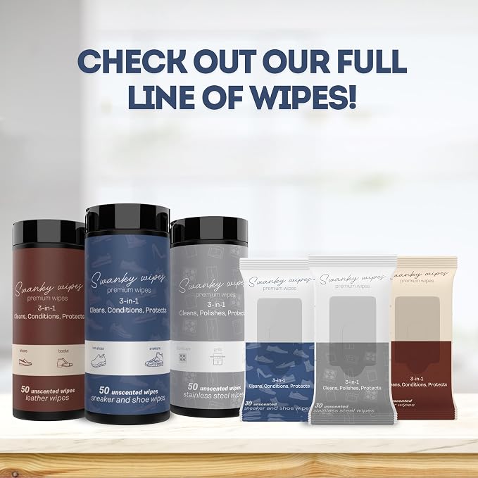 Swanky Shoe Cleaner Wipes - Image 8