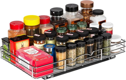 Pull Out Cabinet Organizer for Spices, Cans - Image 6