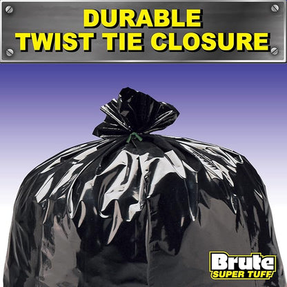 Heavy Duty Contractor Bags, Extra Large Trash Bags, Twist Tie Closure, 42 Gallon - Image 3