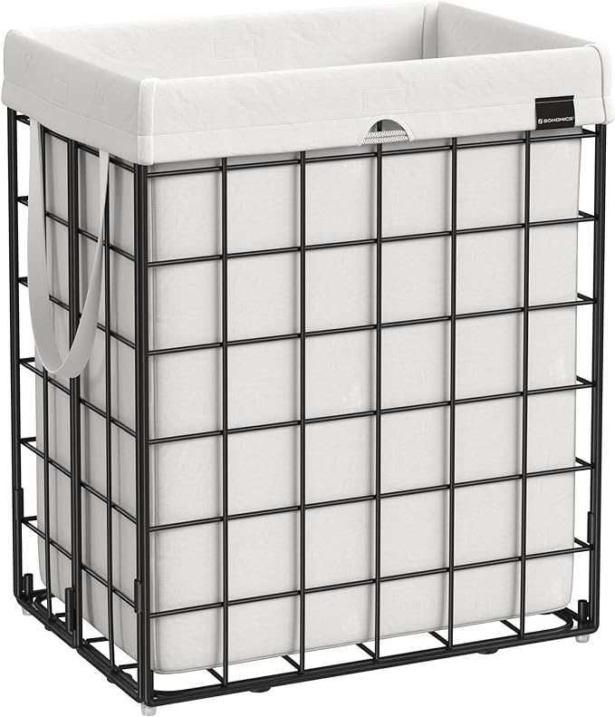 SONGMICS Laundry Hamper, 23.8 Gal. Laundry Basket, Collapsible Clothes Hamper by SONGMICSbySONGMICSHOME