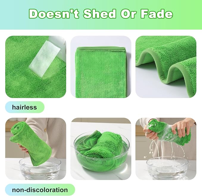 JOYMOOP Microfiber Towels for Cars, 2 Pack 63" x 29.5" Car Drying Towel - Image 4