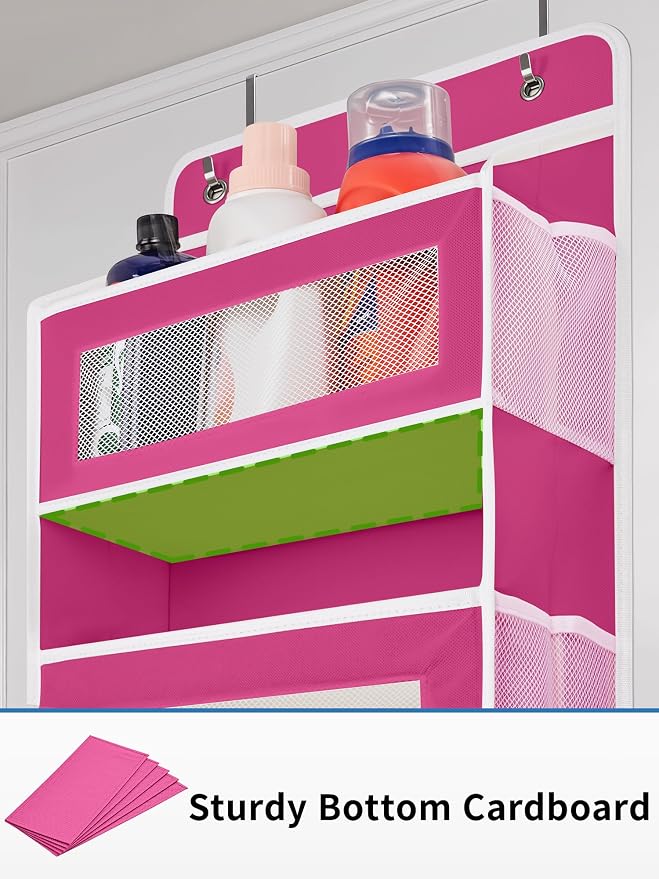 JARLINK 2 Pack Over The Door Organizer Storage, 5 Shelf Hanging Door Organizer - Image 8