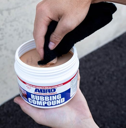 ABRO Superior Performance Rubbing Compound, 32 oz., Buffing Compound - Image 2