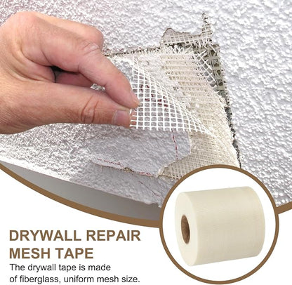 PATIKIL Drywall Repair Mesh Tape, 8 inch x 328 ft Fiberglass Repair Patch - Image 5