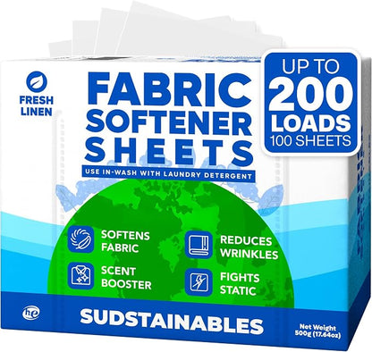 Sudstainables Fabric Softener Sheets by Sudstainables