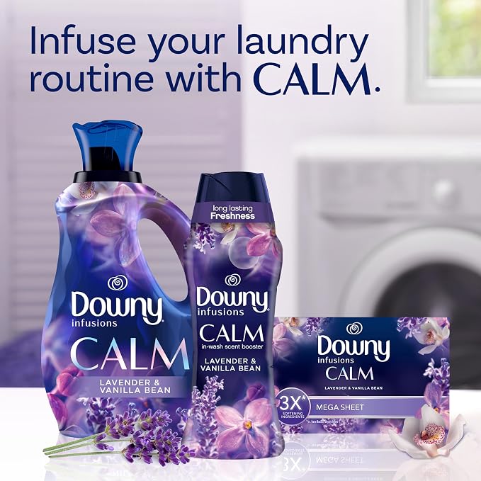 Downy Infusions In-Wash Laundry Scent Booster Beads, Soothing Lavender and - Image 9