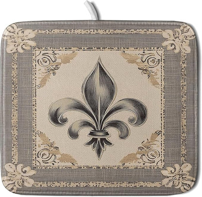 Giwawa Mardi Gras Dish Drying Mat by Giwawa