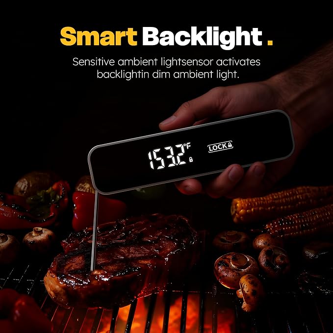 0.3S Instant Read Meat Thermometer – Digital Food Thermometer - Image 4