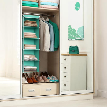 Simple Houseware 5 Shelf Hanging Closet Organizer - Image 2