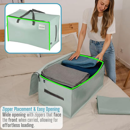 VENO 6 Pack Moving and Storage Bags, Heavy Duty, Alternative to Moving Boxes - Image 2