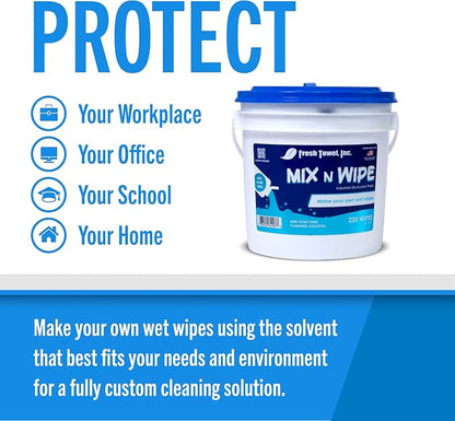 Fresh Towel Mix-N-Wipe Dry Wipes Refill - Image 2