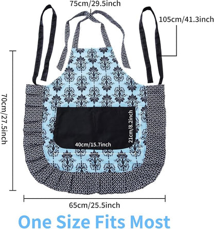 Lovely Flower Pattern Retro Aprons - Image 6