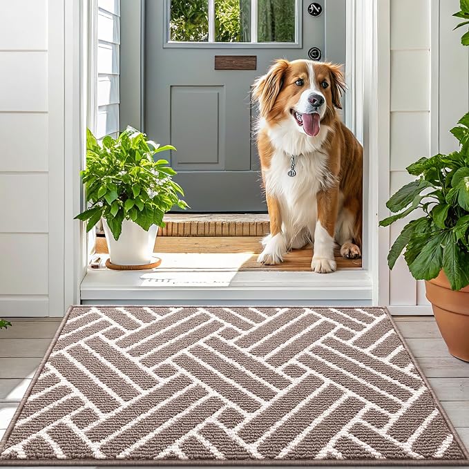 OLANLY Indoor Door Mat, 48x32 Inch, Dirt Resistant and Absorbent, Non-Slip - Image 6