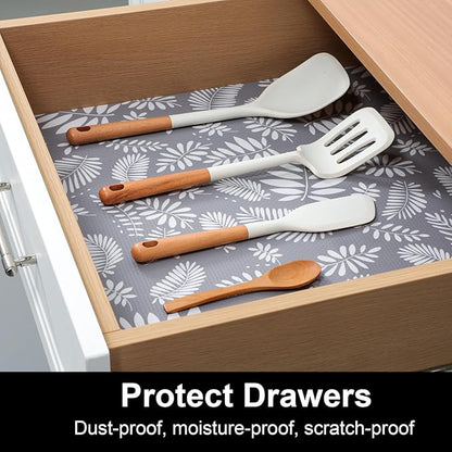 Cooyes Shelf and Drawer Liners for Kitchen Cabinets, Non Adhesive Cabinet Liner - Image 3