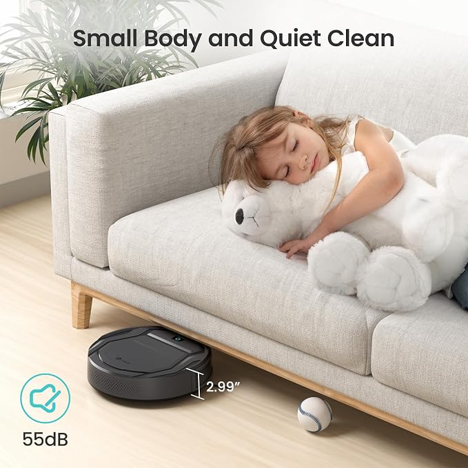 Lefant Robot Vacuum Cleaner M210 Pro, 2200Pa Suction, 120 Min Self-Charging - Image 9
