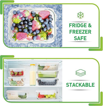 Prep Naturals Glass Meal Prep Containers - Image 8