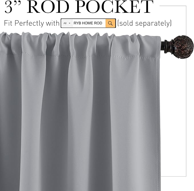 RYB HOME RV Curtains for Camper Windows - Image 2
