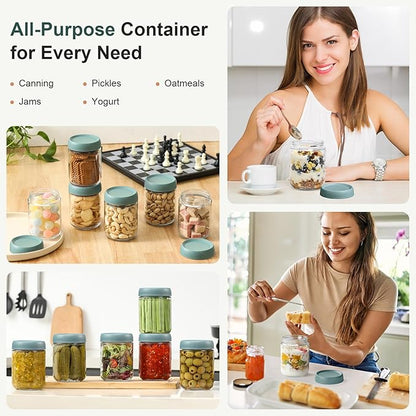NETANY 6-pack 16oz Glass jars - Image 7