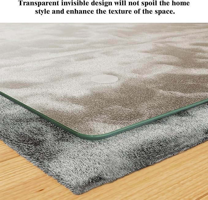 Koonmi Tempered Glass Chair Mat - Image 5