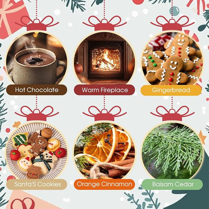 SCENTORINI Christmas Wax Melts, Wax Cubes Strong Scent 12 Pack, Scented Wax - Image 3