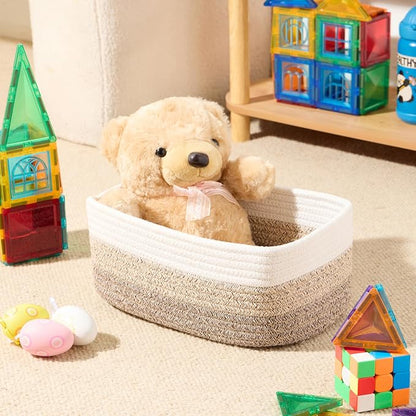 MiniArk Small Storage Baskets for Organizing | Closet Organizer Bins | Shelf - Image 4