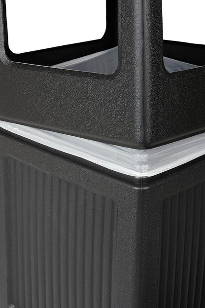 Safco Canmeleon Trash Can, 38 Gallons, Indoor and Outdoor Use, Durable & - Image 3