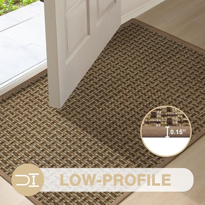 LEKEEPGO Door Mat Indoor Entrance 24"x36", Absorbent Indoor Door Mat, Non Slip - Image 4