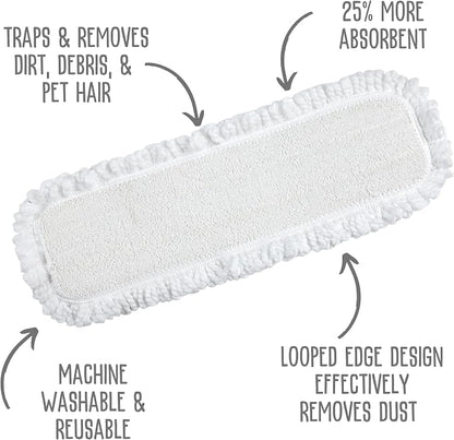 Quick Shine Ultimate Gold Clean + Polish Mop Kit | All-in-One 11 Pc Kit - Image 9