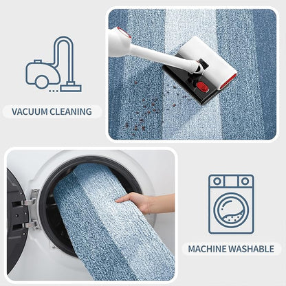 Kitinjoy Indoor Outdoor Door Mat, 36x24 Non-Slip Absorbent Dirt Trapper - Image 5