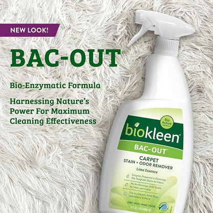Biokleen Bac-Out Stain Remover for Carpet, Clothes - Image 2