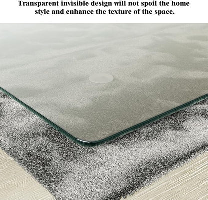 Koonmi Tempered Glass Chair Mat - Image 7