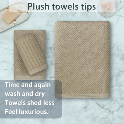 VOOVA & MOVAS Dark Beige Towels - Image 4