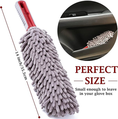 Car Duster Interior by TAKAVU, 360° Microfiber Fingers, Unbreakable Comfort - Image 3