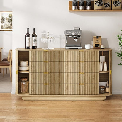 63" Tambour Dresser for Bedroom - Image 7