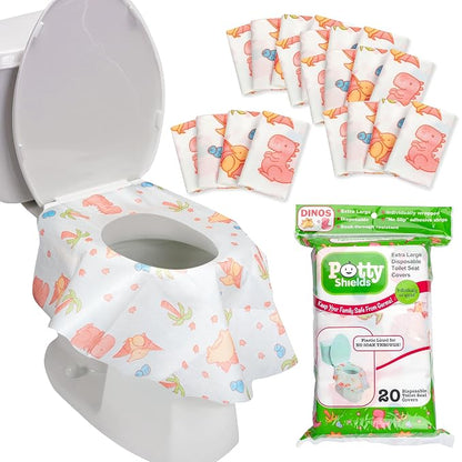Toilet Seat Covers Disposable by PottyShields