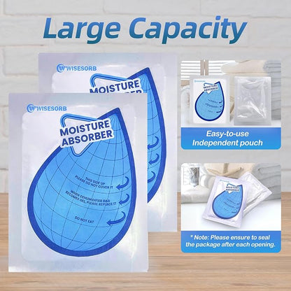 100 Gram 20 Packs Moisture Absorbers, Dehumidifier Bags - Image 9