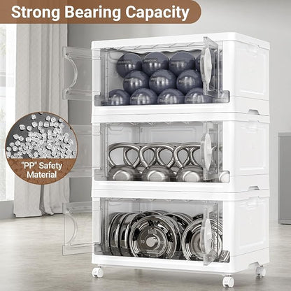 BROVIEW 480Qt Lockable Stackable Storage Bins - Image 6