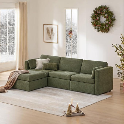 CHITA Oversized Modular Sectional Sofa, FSC Certified L Shaped Couch Reversible - Image 3