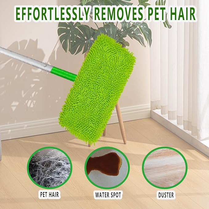 Reusable Microfiber Mop Pads for Swiffer Sweeper - Image 4
